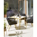 New & Packaged Joanna Hope Naya 4 Seater Dining Set. RRP £719. This Exclusive Joanna Hope Naya 4