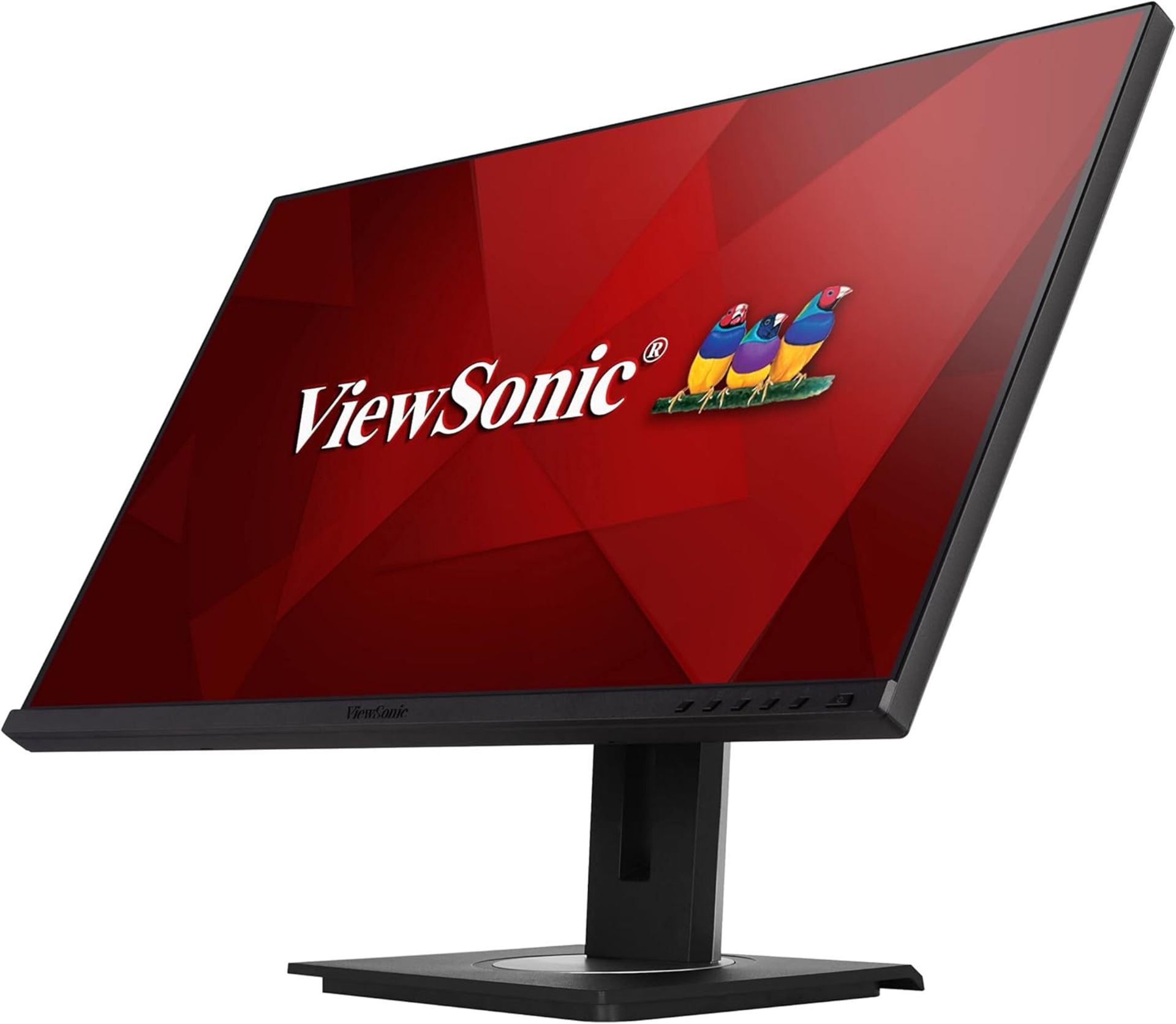 VIEWSONIC VG2755 27 Inch IPS Full HD Ergonomic Monitor. RRP £175. (PCKBW). IDEAL FOR WORK & STUDY AT - Bild 3 aus 6