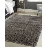 2 X BRAND NEW CHARCOAL 133CM DIAMETER RUGS RRP £99 EACH R12-11