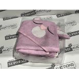 12 X BRAND NEW RABBIT LUXURY CHILDRENS HOODED TOWELS R5-1