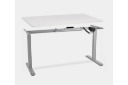2 x Deluxe White Table Tops. - ER43. (28/11) The desktop provides long-lasting durability thanks
