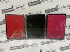150 X BRAND NEW IPAD AIR 2 FOLDING CASES IN VARIOUS COLOURS R4-8