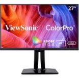 VIEWSONIC VP2785-4K 27-inch 4K Ultra HD Professional Monitor. RRP £359. (PCK5). ?h? V?2768? 27-?n?
