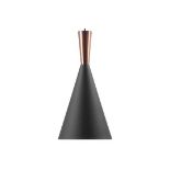 Tagus Metal Pendant Lamp Black with Copper 44/12. - ER24. RRP £109.99. This task lamp is a perfect