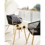 New & Boxed Joanna Hope Naya Bistro Set. RRP £379 each. This Exclusive Joanna Hope Naya Bistro Set