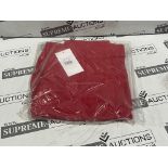 40 X BRAND NEW EMELIA X SUPERSTRETCH BENGALINE TROUSERS RED IN VARIOUS SIZES R11-4