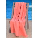 11x NEW & PACKAGED SLEEPDOWN Quick Dry Beach Towel 90 x 160cm With Carry Pouch - CORAL. RRP £21.99