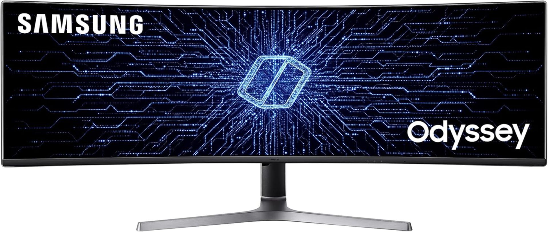 BRAND NEW FACTORY SEALED SAMSUNG CRG9 49 Inch Ultra-Wide Dual-QHD 120Hz Odyssey Monitor. RRP £1249. - Image 3 of 6