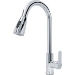 TRADE LOT 5 X BRAND NEW ELMANDATORIO BRASS MATERIAL KITCHEN FAUCET PULL OUT WATER SPRAY EASYFIT