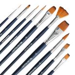 30 X BRAND NEW MOZART 10 PIECE WATERCOLOUR PAINTBRUSH SETS R11.2