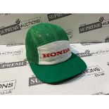 40 X BRAND NEW GREEN HONDA CAPS R18-5