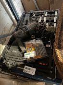 MIXED TOOL LOT INCLUDING DEWALT SAW SET, SDS DRILL, DRILL BIT SET S1-2