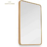 TRADE LOT 10 XBRAND NEW HEARTH AND STONE LUXURY GOLD FRAMED MIRROR RRP £199 R18.10/3.7