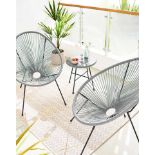 New & Boxed Salsa Bistro Lounge Set (SILVER). RRP £349.99. The Salsa Bistro Lounge Set complete with