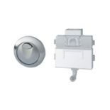 GROHE WHITE CONCEALED DUAL CISTERN 455 X 41.5 X 14CM R9-7