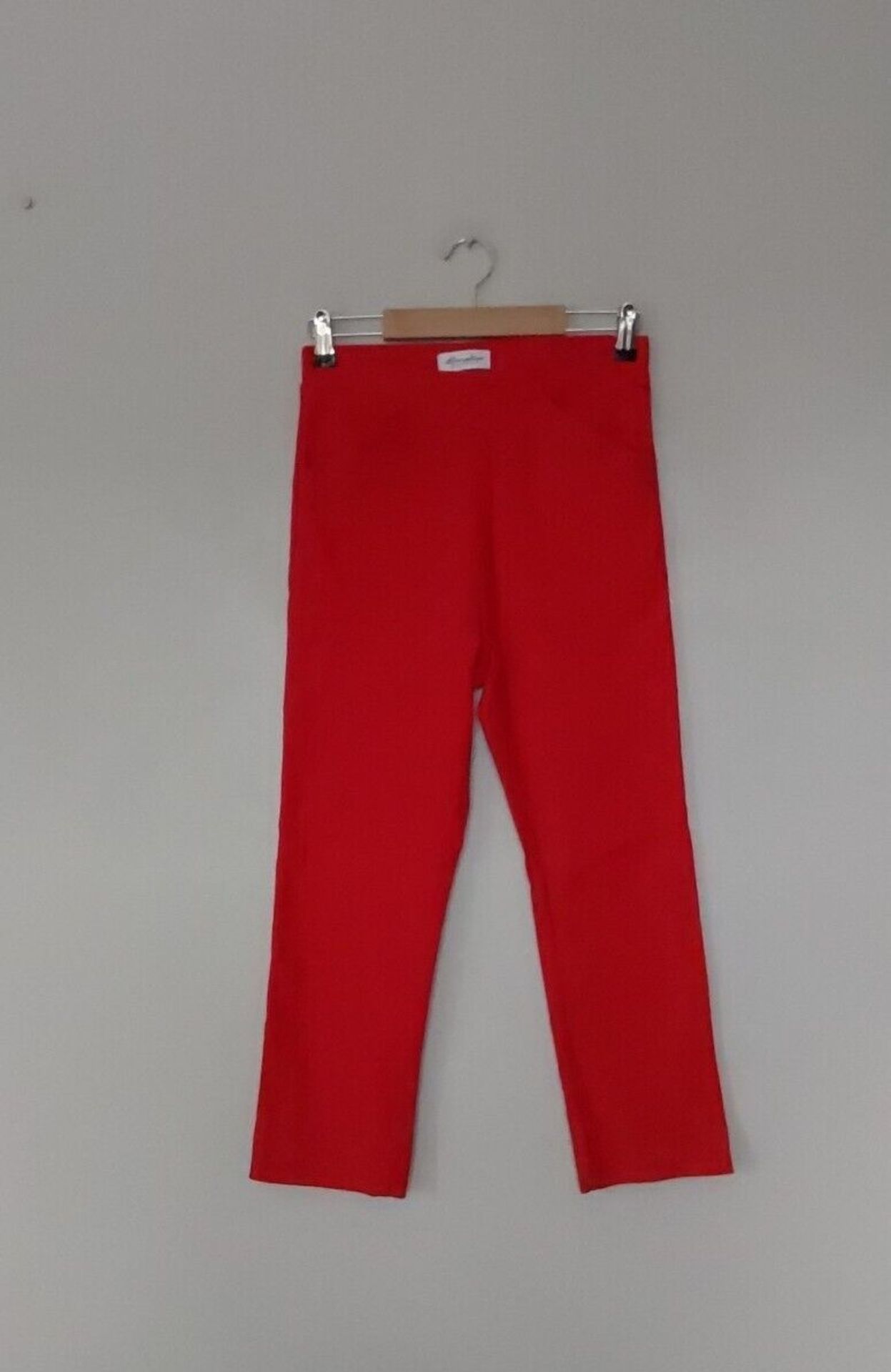40 X BRAND NEW EMELIA X RED SUPERSTRETCH TROUSERS IN VARIOUS SIZES R11-4