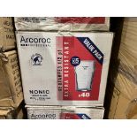 5 X BRAND NEW PACKS OF 48 ARCOROC PINT GLASSES R12-3