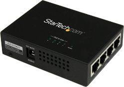 STARTECH 4 Port Gigabit Midspan - PoE+ Injector. RRP £208. More power, with less cost and hassle.