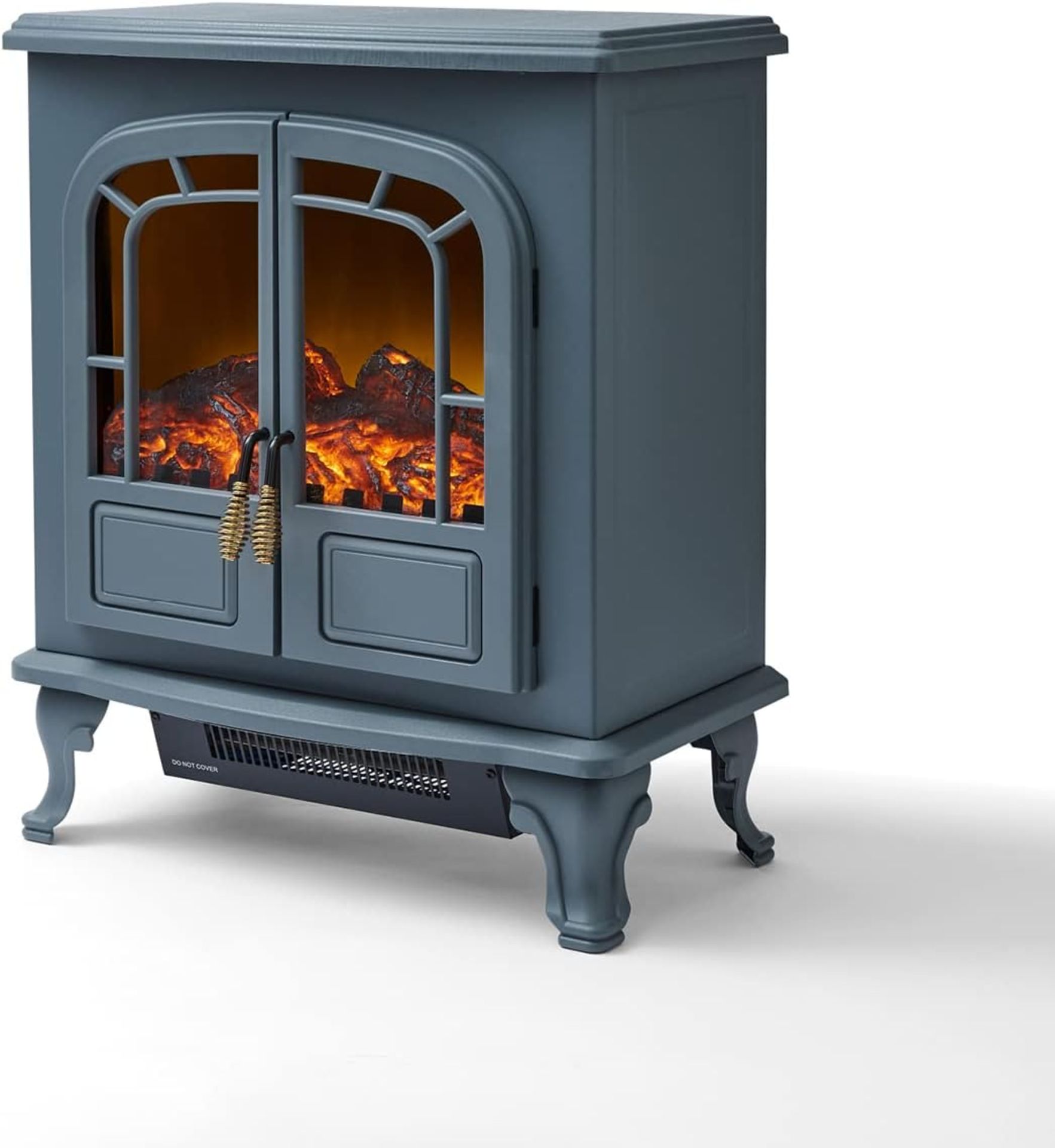 WARMLITE WINGHAM 2000W BLACK ELECTRIC STOVE HEATER R9-6