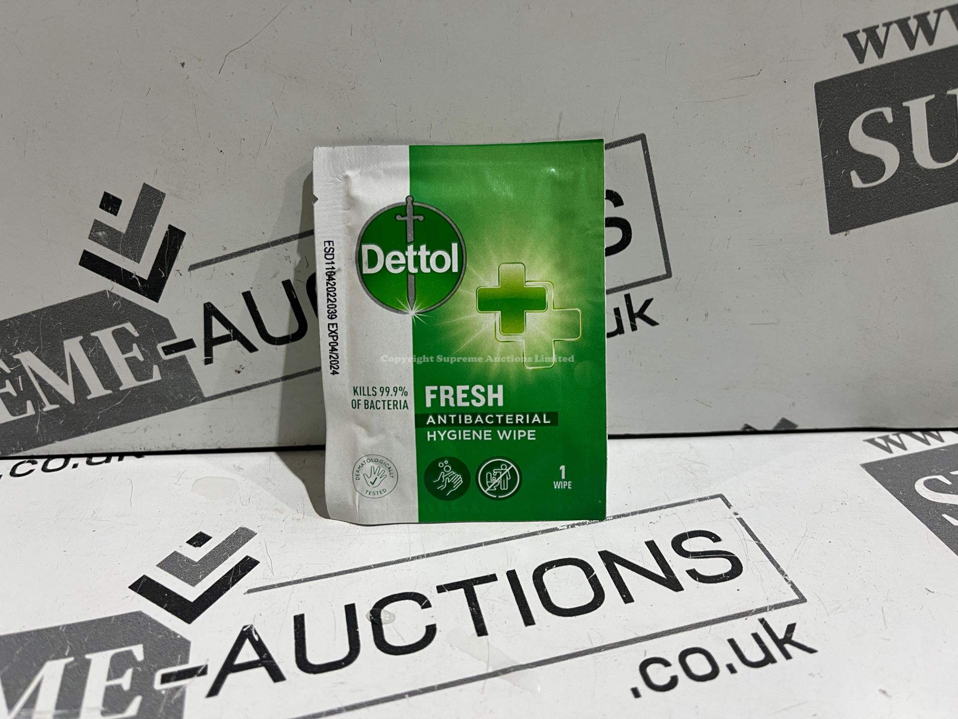 600 X BRAND ENW DETTOL FRESH ANTIBACTERIAL HYGIENE WIPES R9-17