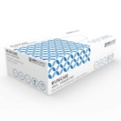 40 X BRAND NEW PACKS OF 100 UNICARE UNIGLOVES BLUE VINYL POWDERED NO STERILE AMBIDEXTROUS DISPOSABLE