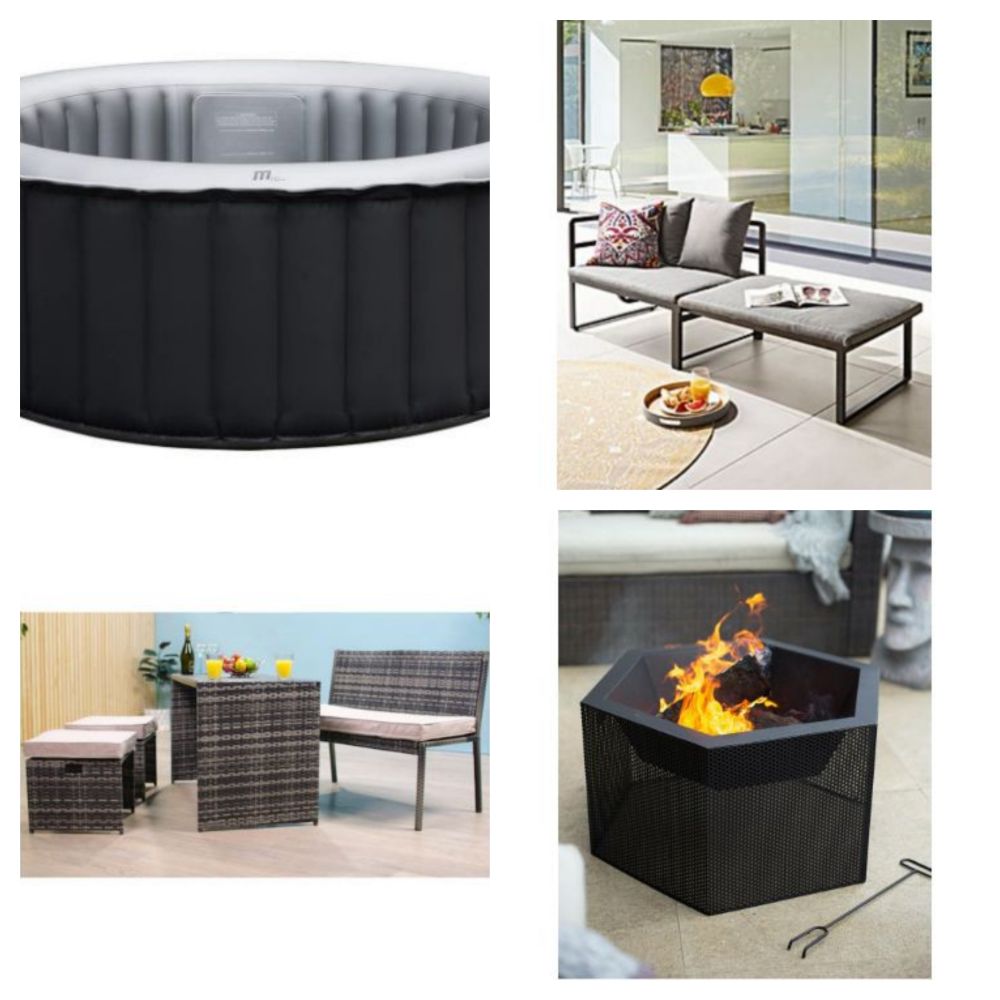 Liquidation of New & Boxed Rattan Sets, Garden Furniture, Hot Tubs, Benches, Trampolines, Generators, Firepits & Much More - Delivery Available!