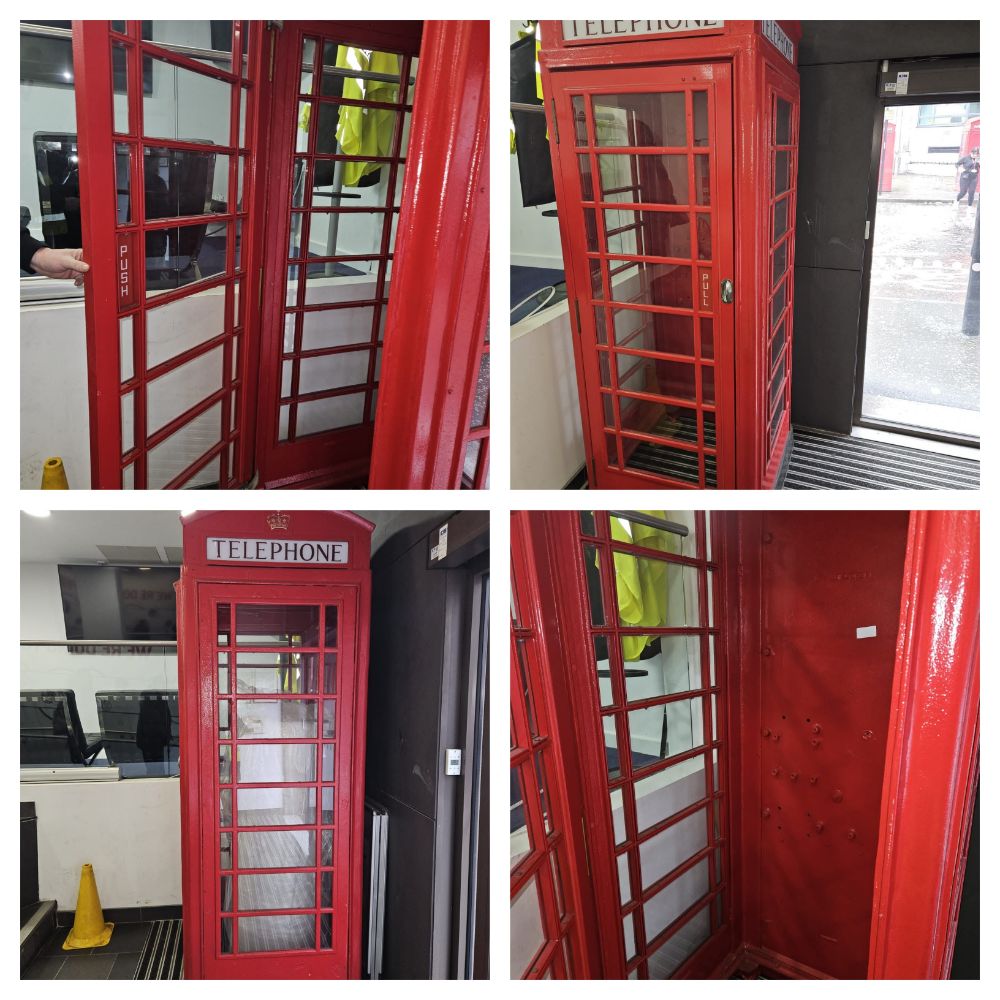 K6 Red Telephone Box - Refurbished - On Behalf of Sheffield Childrens Hospital - NO VAT ON HAMMER