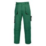 24 x PORTWEST TX11BGR - TX11BGR - TEXO CONTRAST GREENFINCH TROUSER. XL. RRP £26.11 each. ER34.