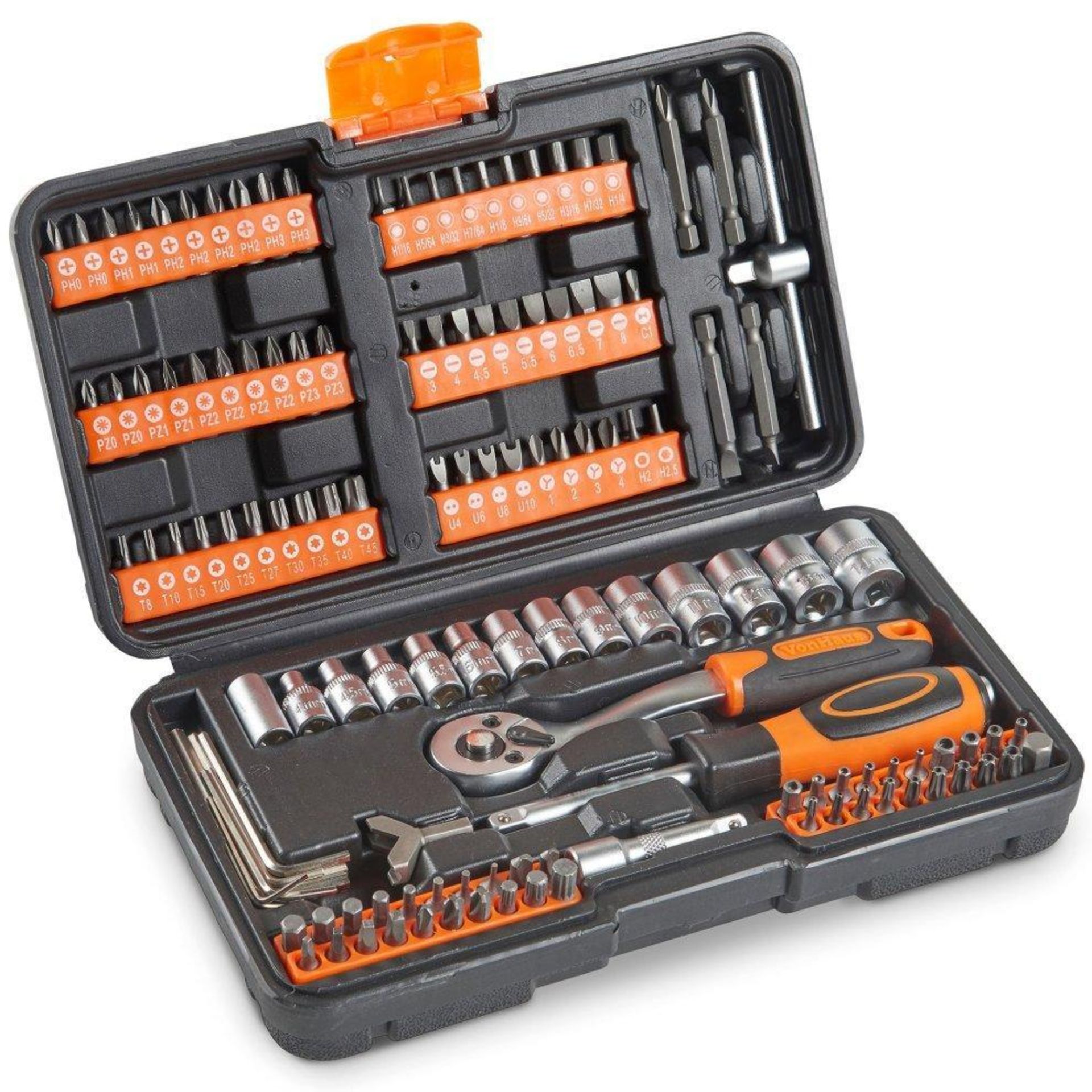 130pc Socket + Bit Set - ER51.Be prepared for the unexpected with the Luxury 130pc Socket + Bit Set.