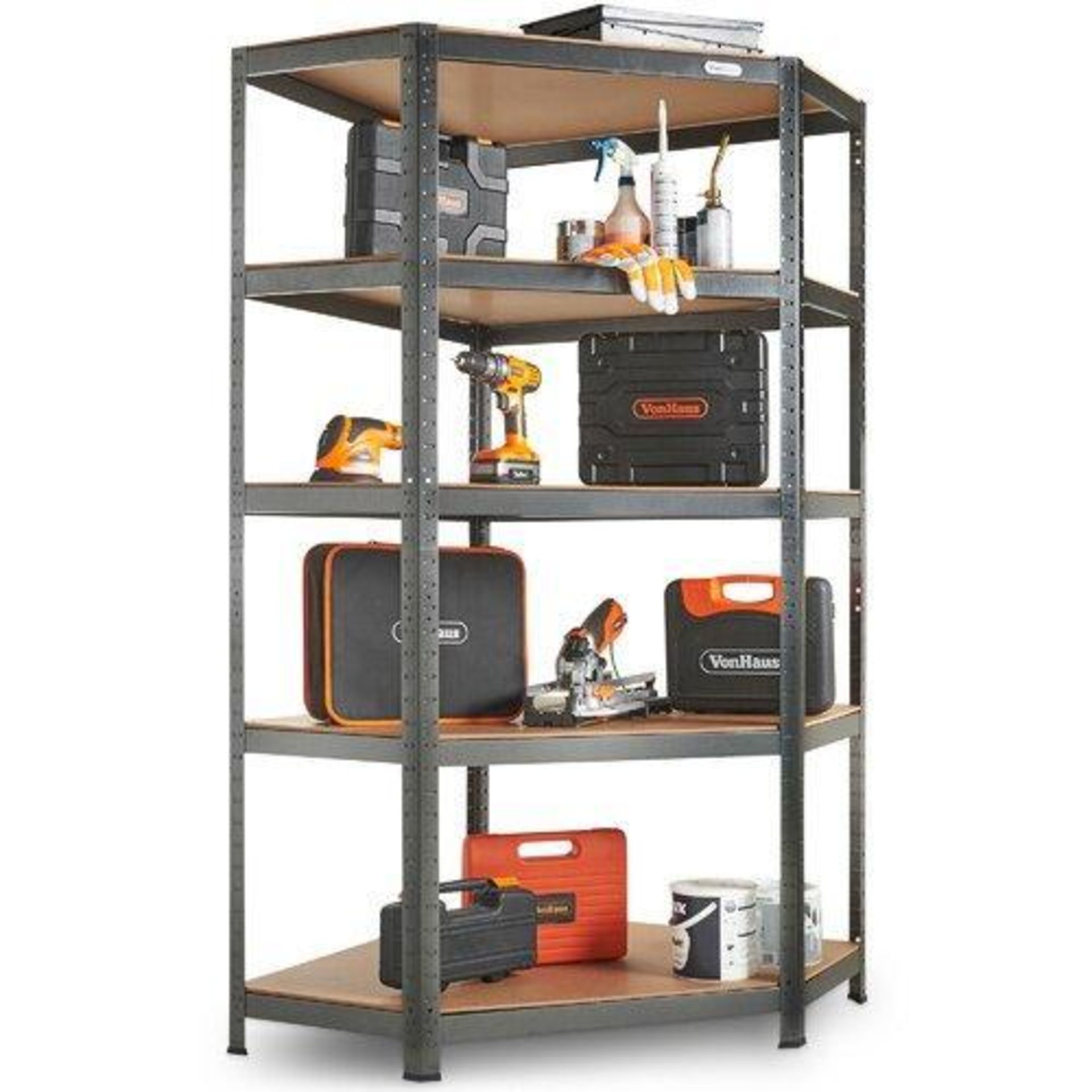 5 Tier Corner Racking Shelf - ER50. 5 Tier Corner Racking ShelfThe Corner Racking provides extra