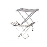 Groundlevel Freestanding Winged Heated Clothes Airer/Towel Rail - ER48. This heated airer is the