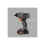 E Series Impact Driver. - PW. The impact mechanism provides a strong rotational force of 100NM of