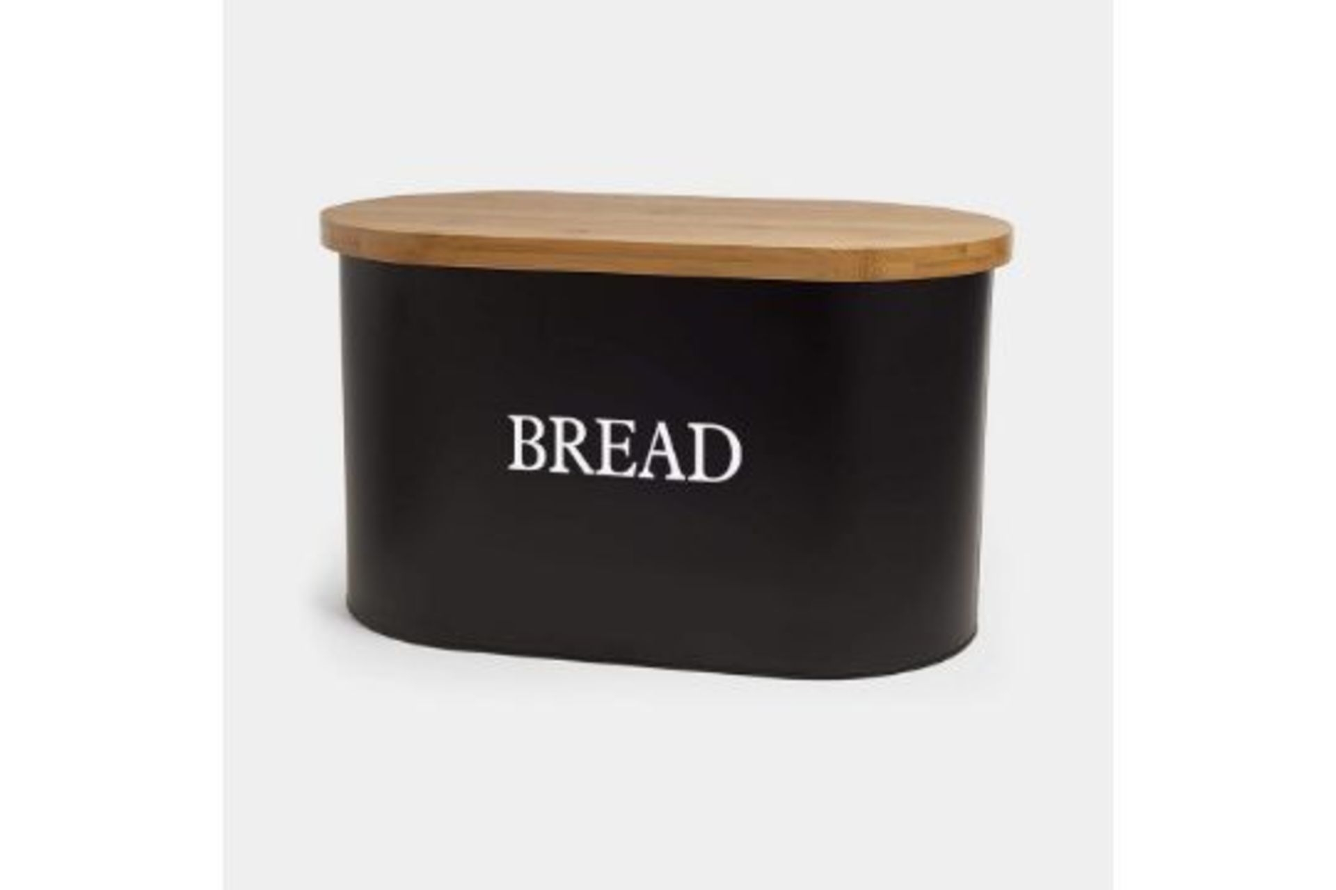 Matte Black Bread Bin - PW. Matte Black Bread BinÂ Combining style and practicality, this bread