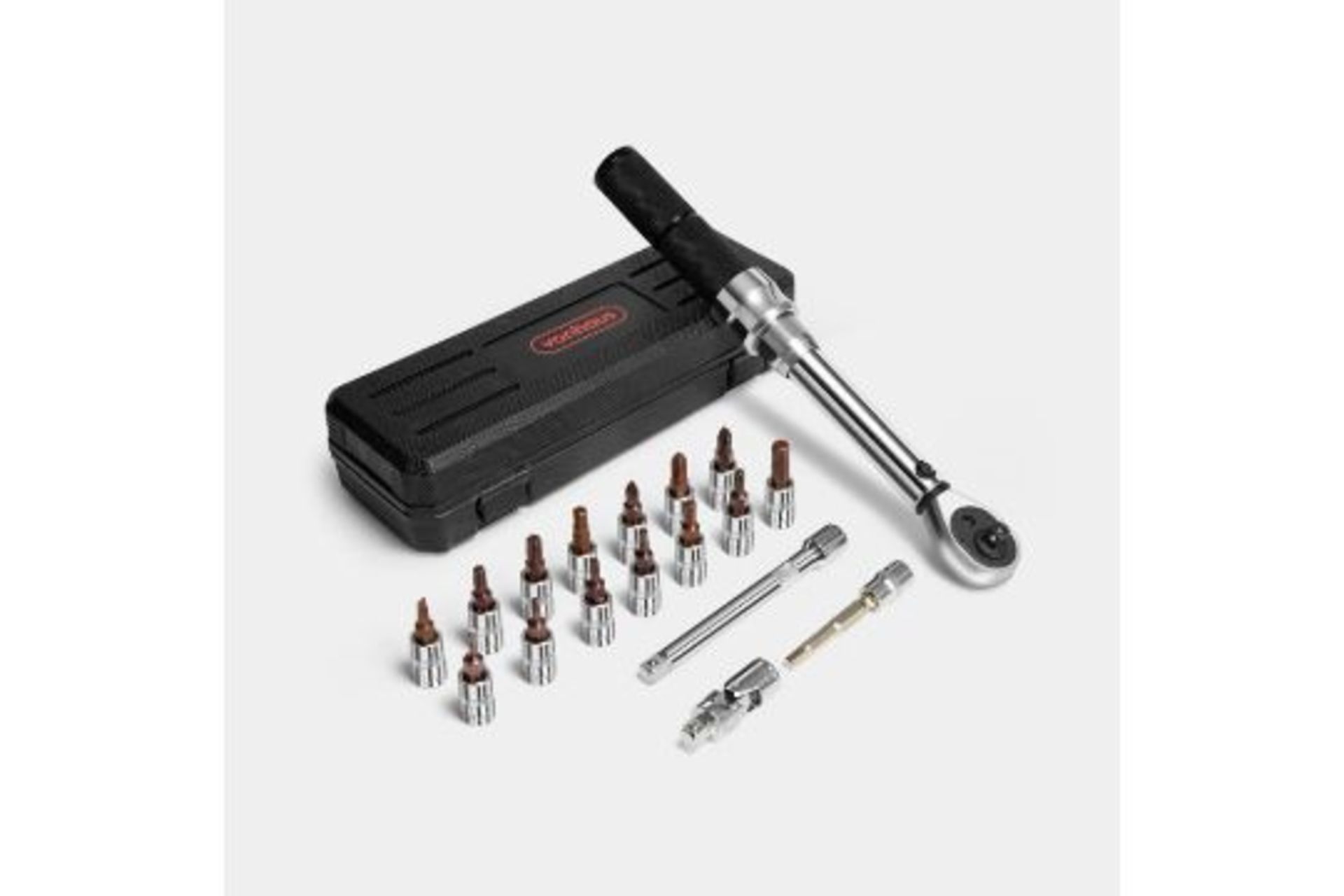 19Pc Bike Torque Wrench Kit. - PW. Tighten up your bike and keep it in great condition for longer
