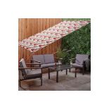 Botanical Print 2x3m Shade Sail. - PW.