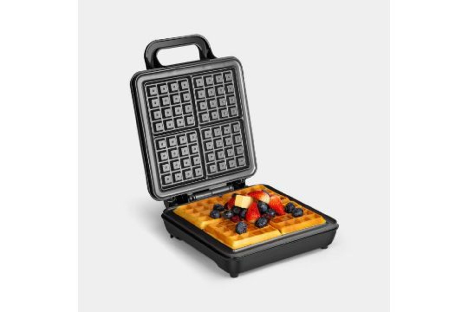 Quad Waffle Maker. - PW. Cook up deliciously crisp yet fluffy waffles with the easy to use VonShef