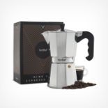 9 Cup Espresso Maker. -PW. Master the art of authentic espresso coffee with this elegant 450ml