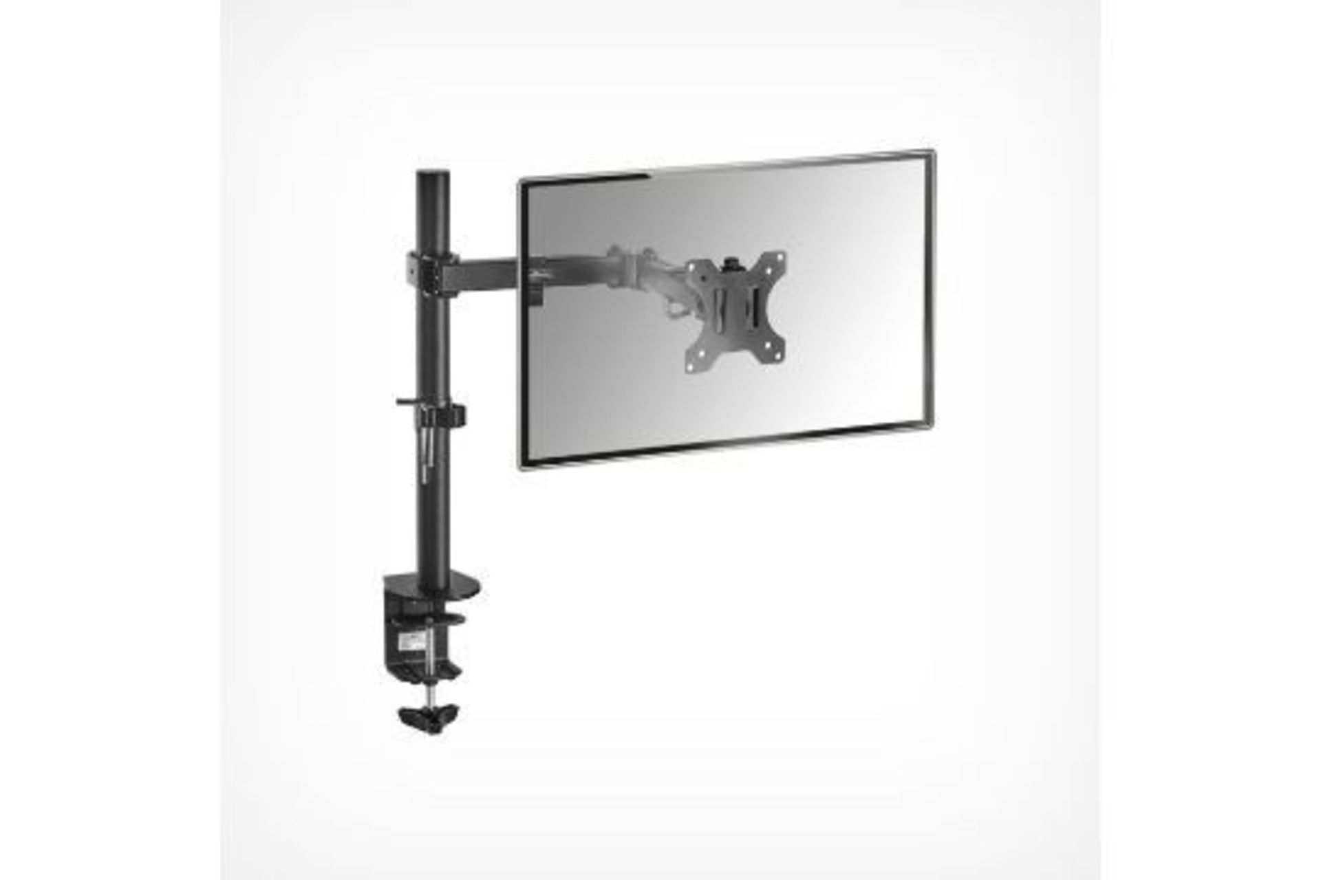 Monitor Mount with Desk Clamp - PW. Monitor stand taking up too much desk space? Then take a look at