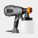 400W Spray Gun. - PW. If you miss a patch on a wall or create drip marks with your paintbrush, you’