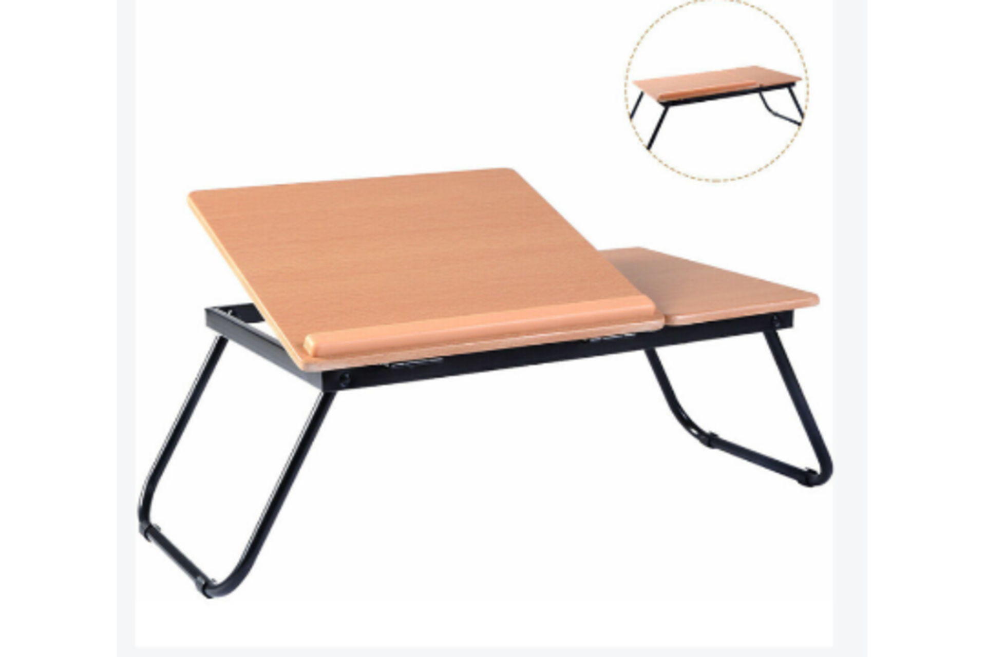 Foldable Laptop Table Notebook Table Portable Dormitory Notebook Stand Lap Desk. - PW. Our bed table