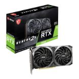 MSI GeForce RTX 3060 12GB VENTUS 2X OC Graphics Card. - P2. RRP £599.99. The GeForce RTX™ 3060