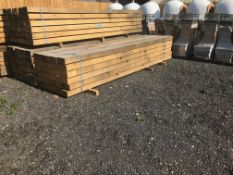 PACK 30 X 4.0M LONG 8X4INCH OAK BEAMS