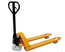 6 x NEW UNUSED 1.8M LONG - 2 TONNE PALLET TRUCK ON NYLON WHEELS