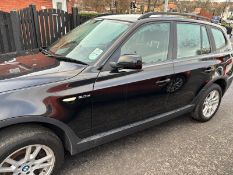 DU05 FHP BMW X3 SE 2.0 DIESEL, 4X4 8 months mot    6 SPEED GEARBOX WITH 147 BHP.   CENTRAL LOCKING.