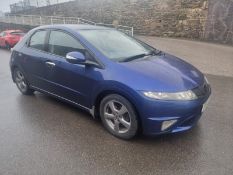 BG10 OLU HONDA CIVIC 1.4 I-VTEC SI Hatchback. Mileages: 105,659. Date of registration: 20/05/2010