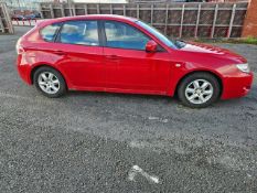 NA10 BND SUBARU IMPREZA HATCHBACK - 1.5 RX 5dr Engine Size: 1500 First Registered: 28/05/2010 MOT