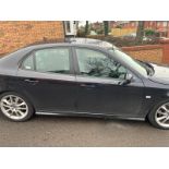 DU10 VWA 2010 Saab 9-3 1.9 TTiD 5dr Auto Diesel Black 148,000MilesAutomatic Full Leather, Heated