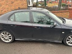 DU10 VWA 2010 Saab 9-3 1.9 TTiD 5dr Auto Diesel Black 148,000MilesAutomatic Full Leather, Heated