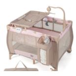 3-IN-1 MULTIFUNCTIONAL FOLDABLE BABY BASSINET WITH CARRY BAG AND WHEELS-PINK. - ER53. You can use