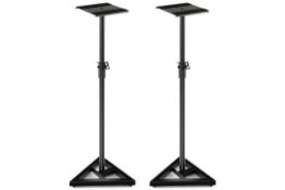 Luxury Adjustable Studio Monitor Stands (Pair) Speaker Stands For Home Studio Wedding. - ER53.